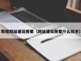 迁安市教程网站建设需要（网站建设需要什么技术）